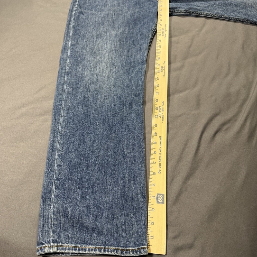 Quicksilver Jeans Men's 38 x 31 Blue Regular Fit Denim Pants Preppy Surf - Picture 4 of 9